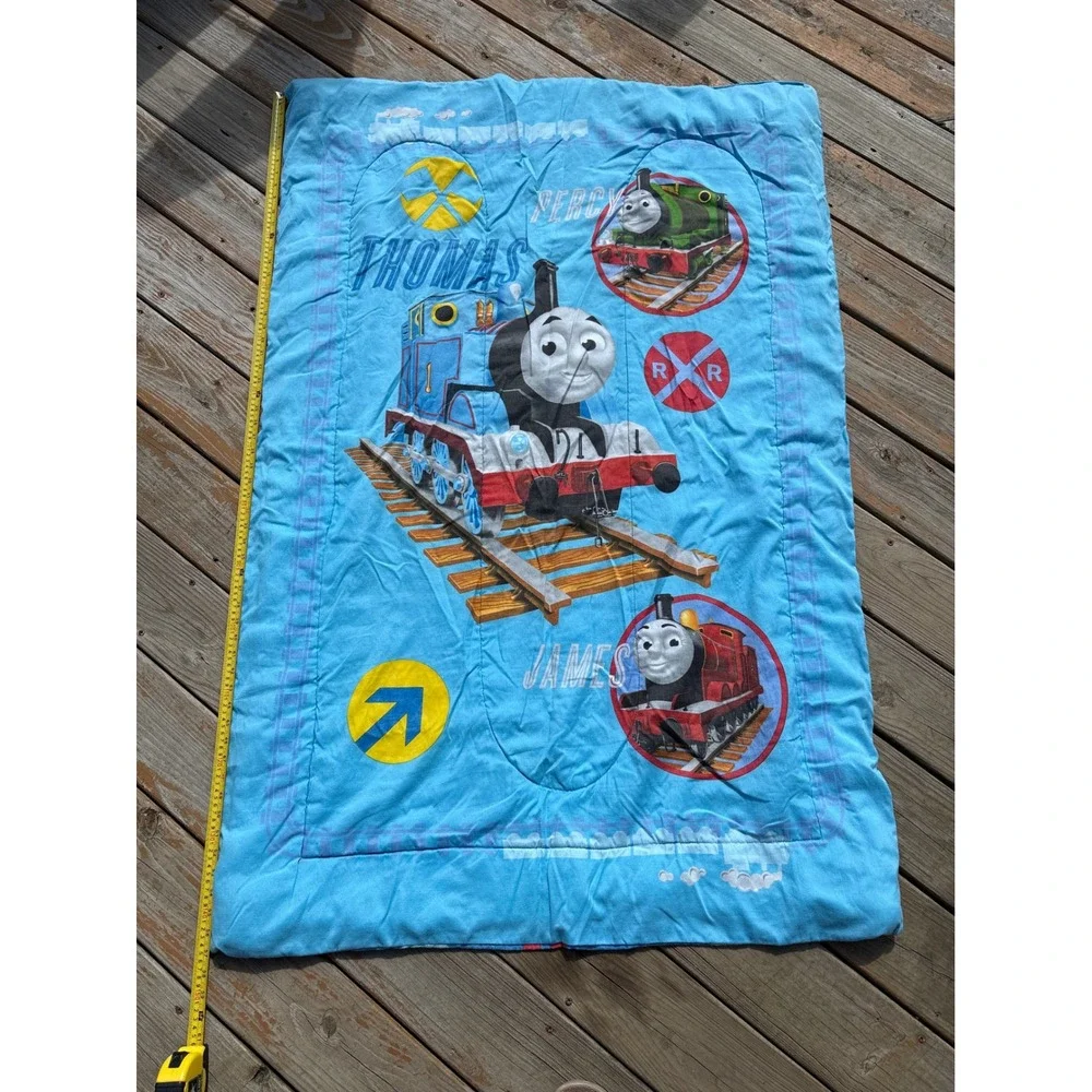 Thomas & Friends Toddler Comforter Reversible Thomas Percy James Blue 42x58
